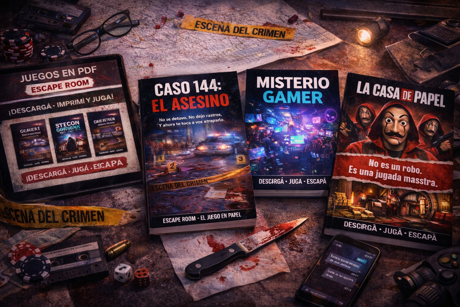 JUEGOS DE MISTERIOS